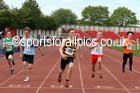 Boys under-15s 100 metres, North Eastern Champs, Gateshead Stadium. Photo: David T. Hewitson/Sports for All Pics